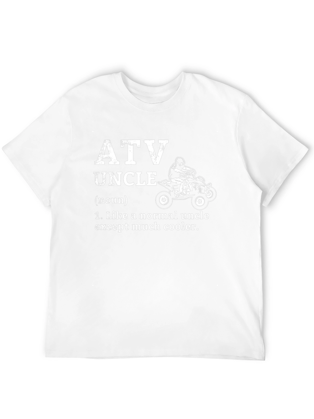 ATV Uncle Graphic T-Shirt - Cool Uncle Gift