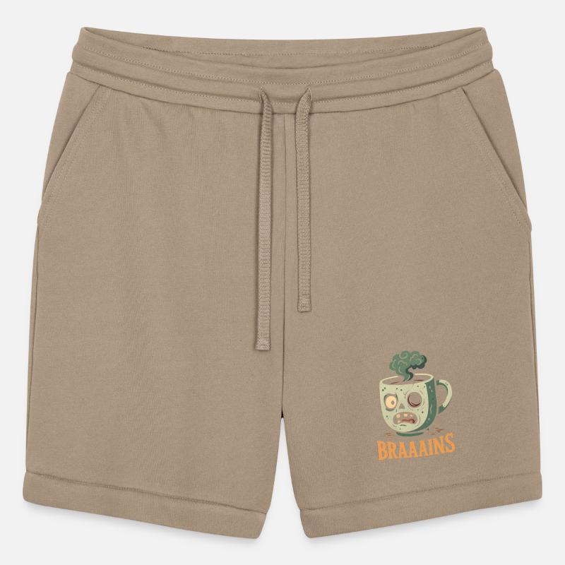 Zombie Coffee Mug with Brain Logo