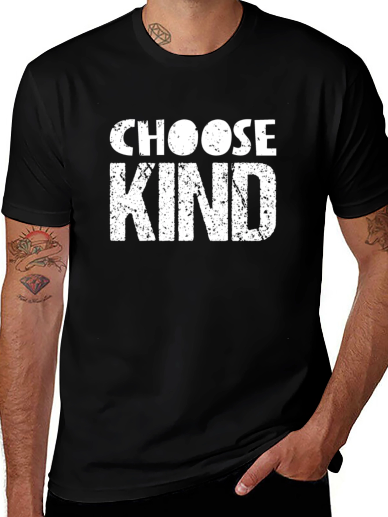 Choose Kind Graphic T-Shirt - Black