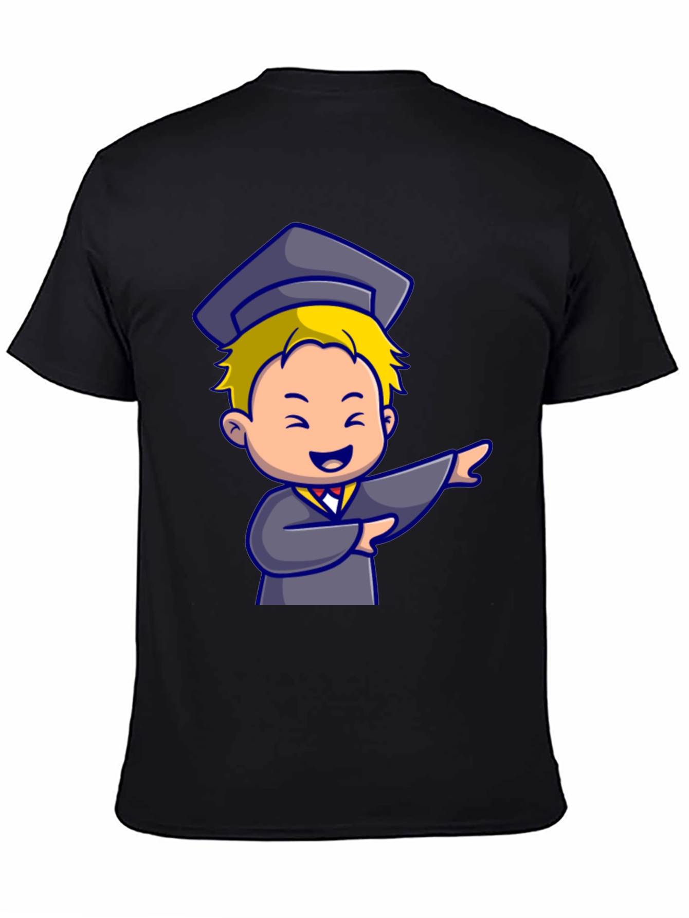 Graduation Cartoon Graphic T-Shirt