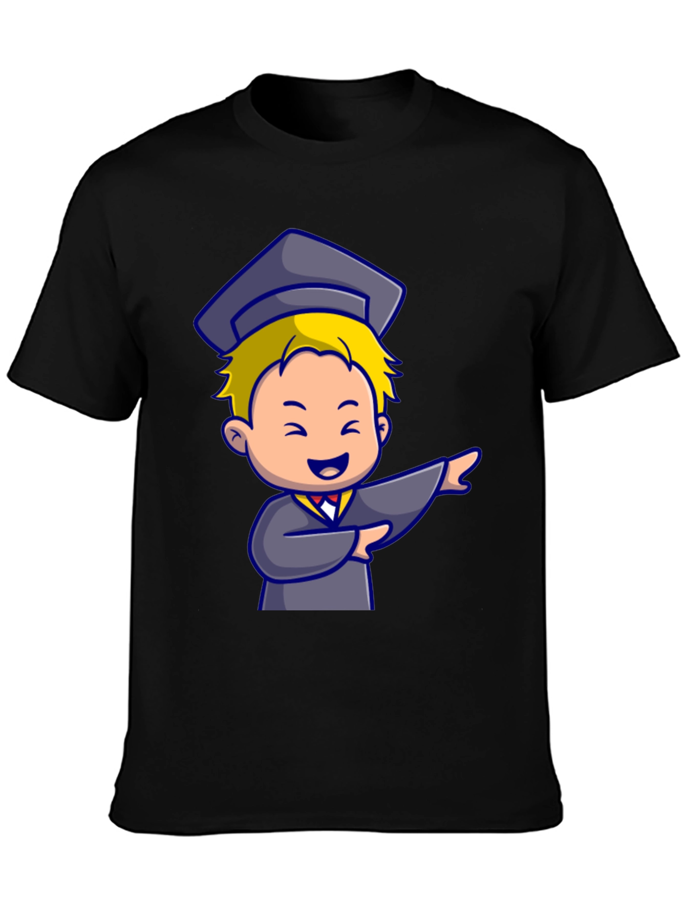 Graduation Cartoon Graphic T-Shirt