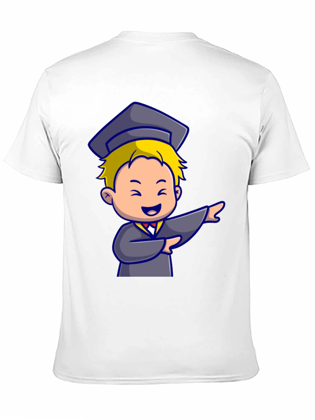 Graduation Cartoon Graphic T-Shirt