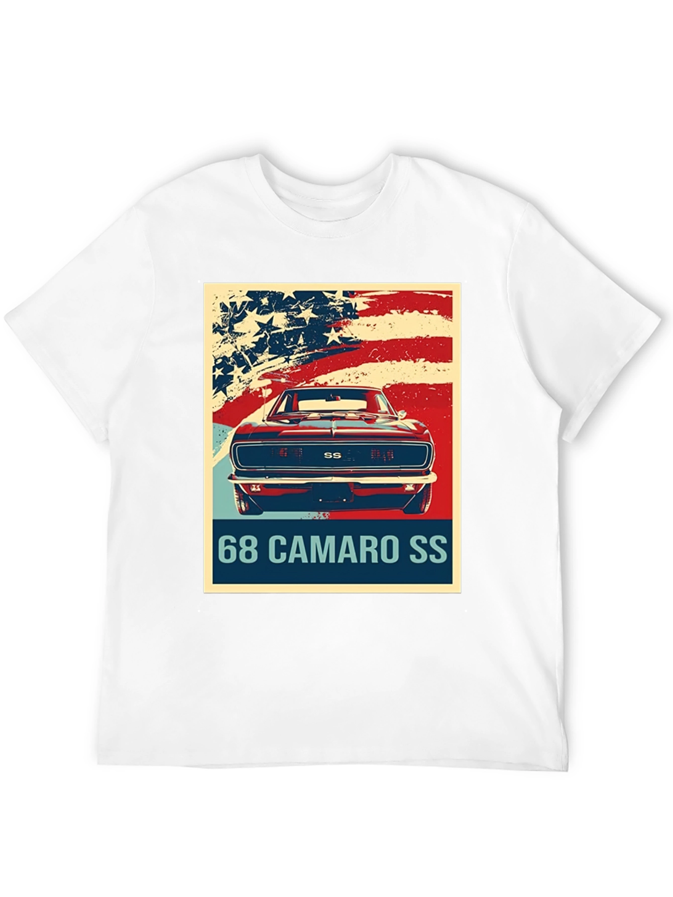 68 Camaro SS Graphic Tee - Classic Car T-Shirt