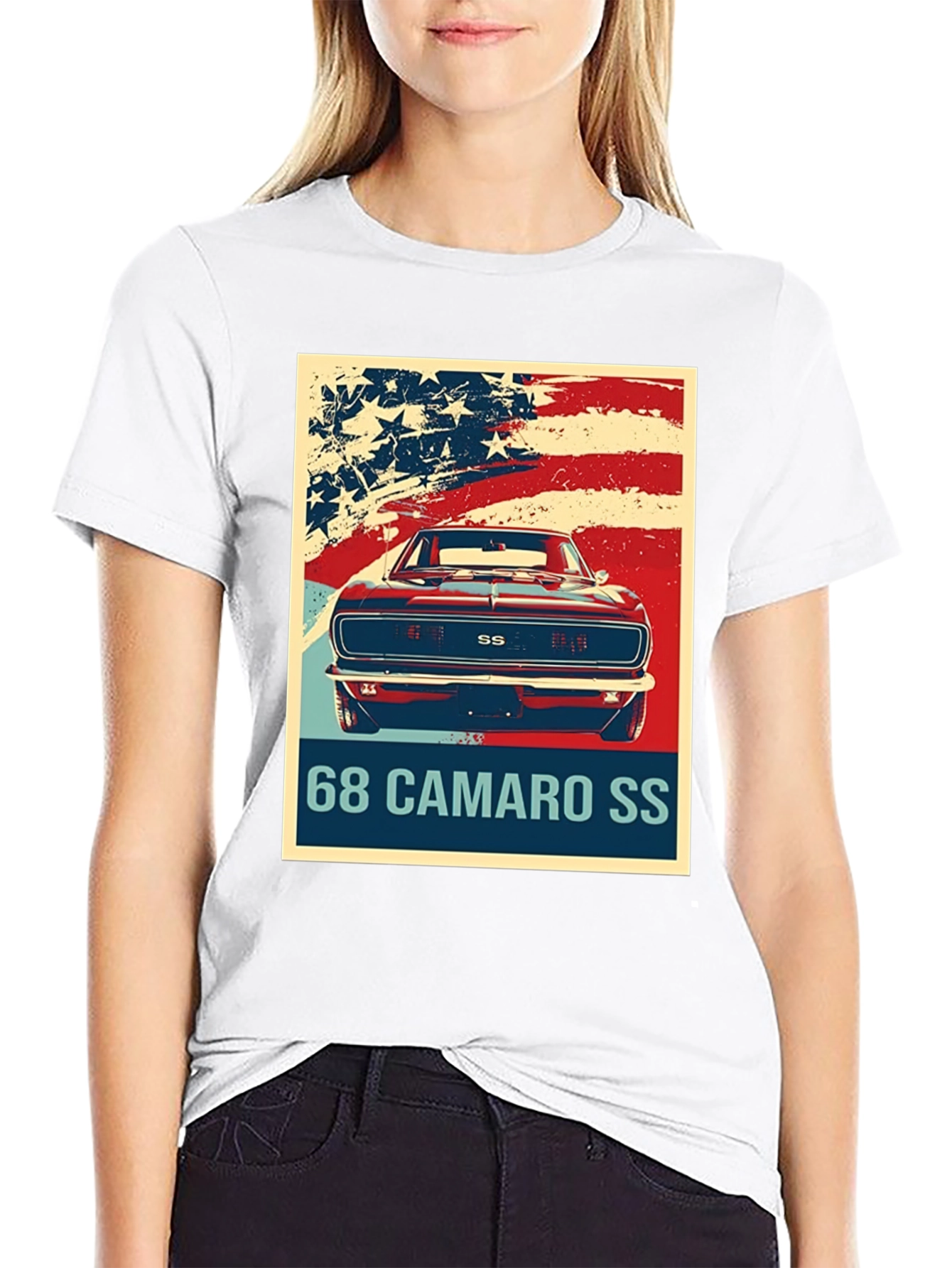 68 Camaro SS Graphic Tee - Classic Car T-Shirt