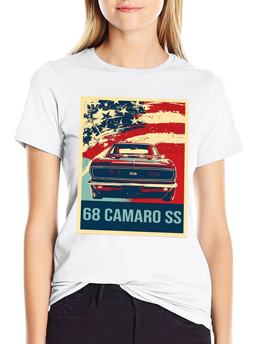 68 Camaro SS Graphic Tee - Classic Car T-Shirt