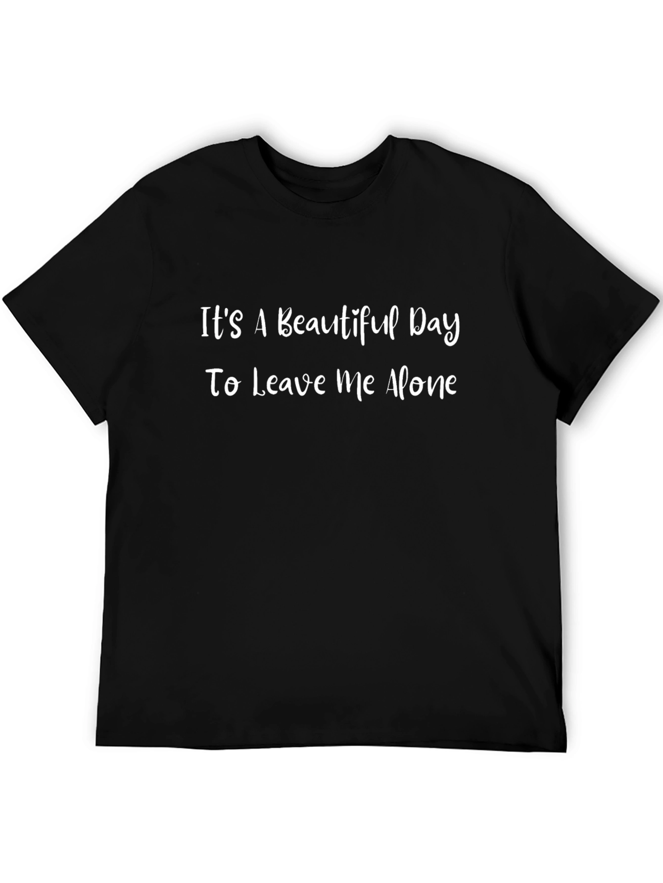 Funny Leave Me Alone Graphic T-Shirt