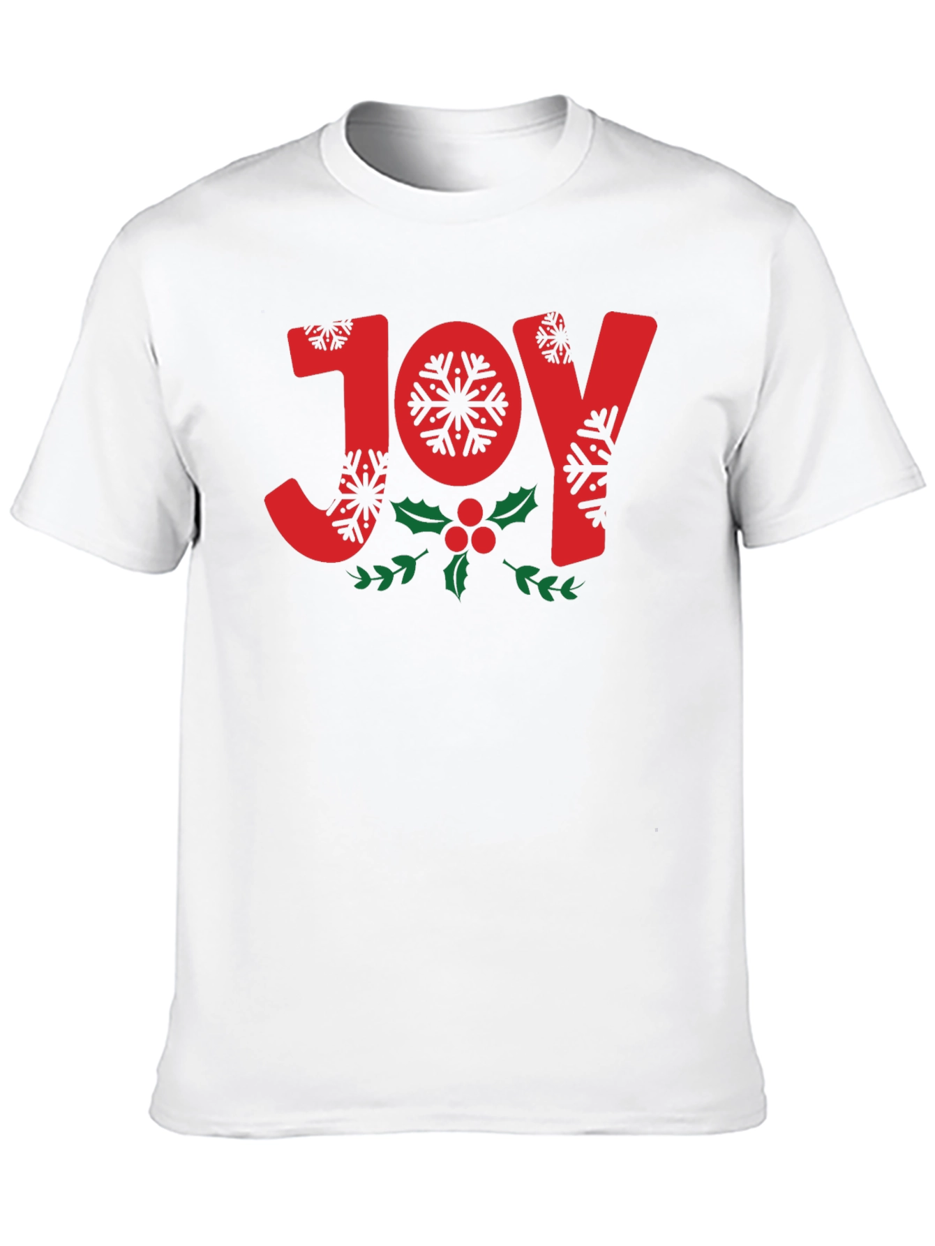 Joy Snowflake Holiday T-Shirt