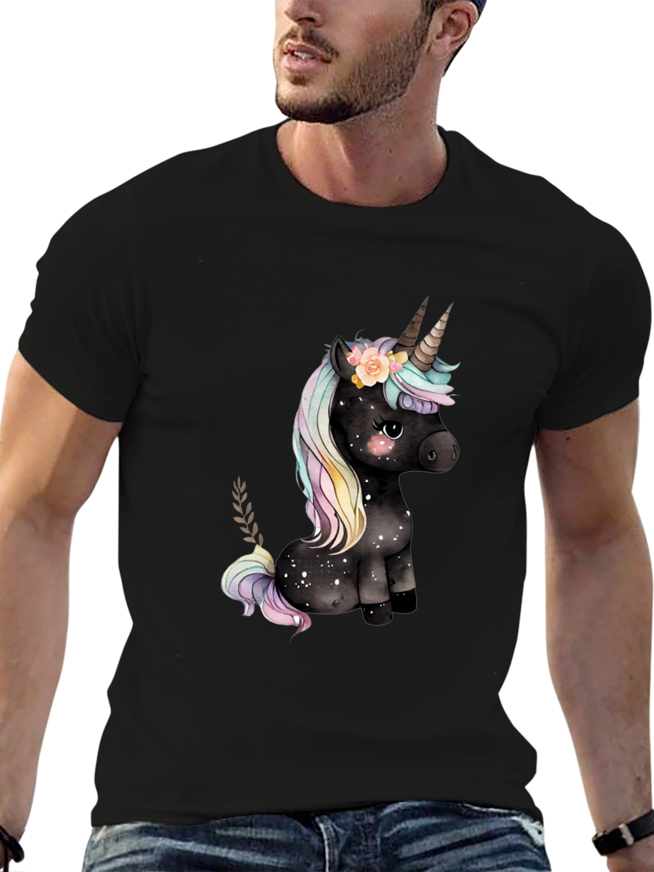 Unicorn Graphic Tee - Magical Style
