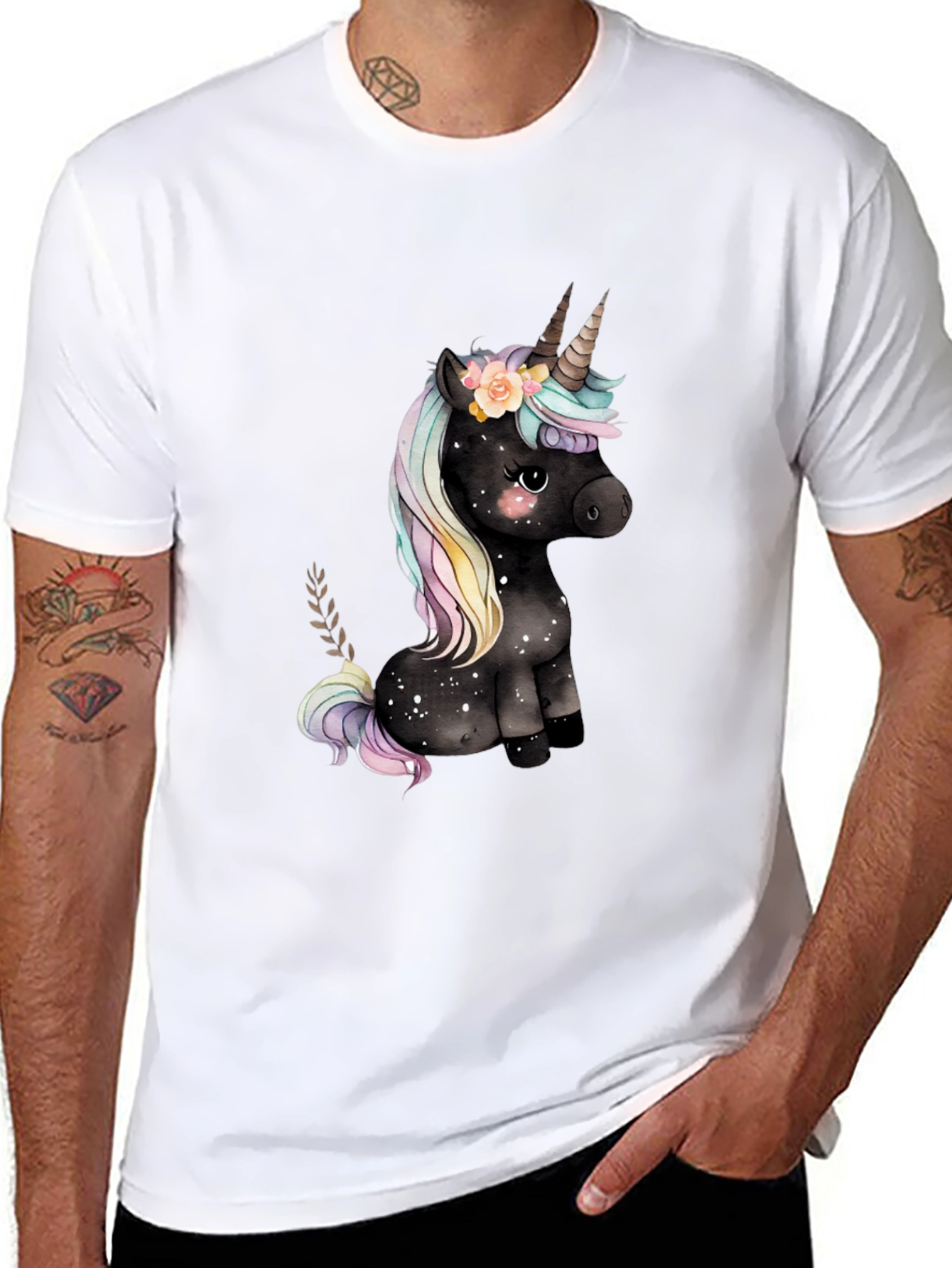 Unicorn Graphic Tee - Magical Style