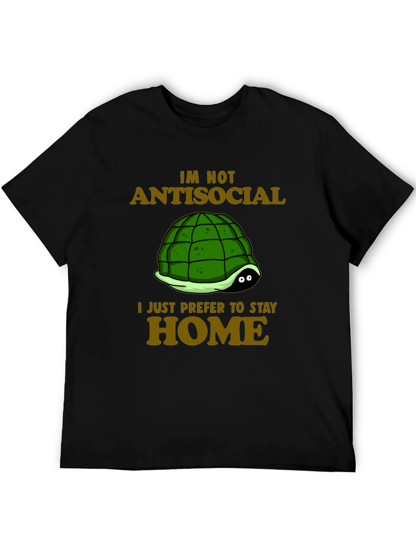 Introvert Turtle T-Shirt - Antisocial Stay Home Humor