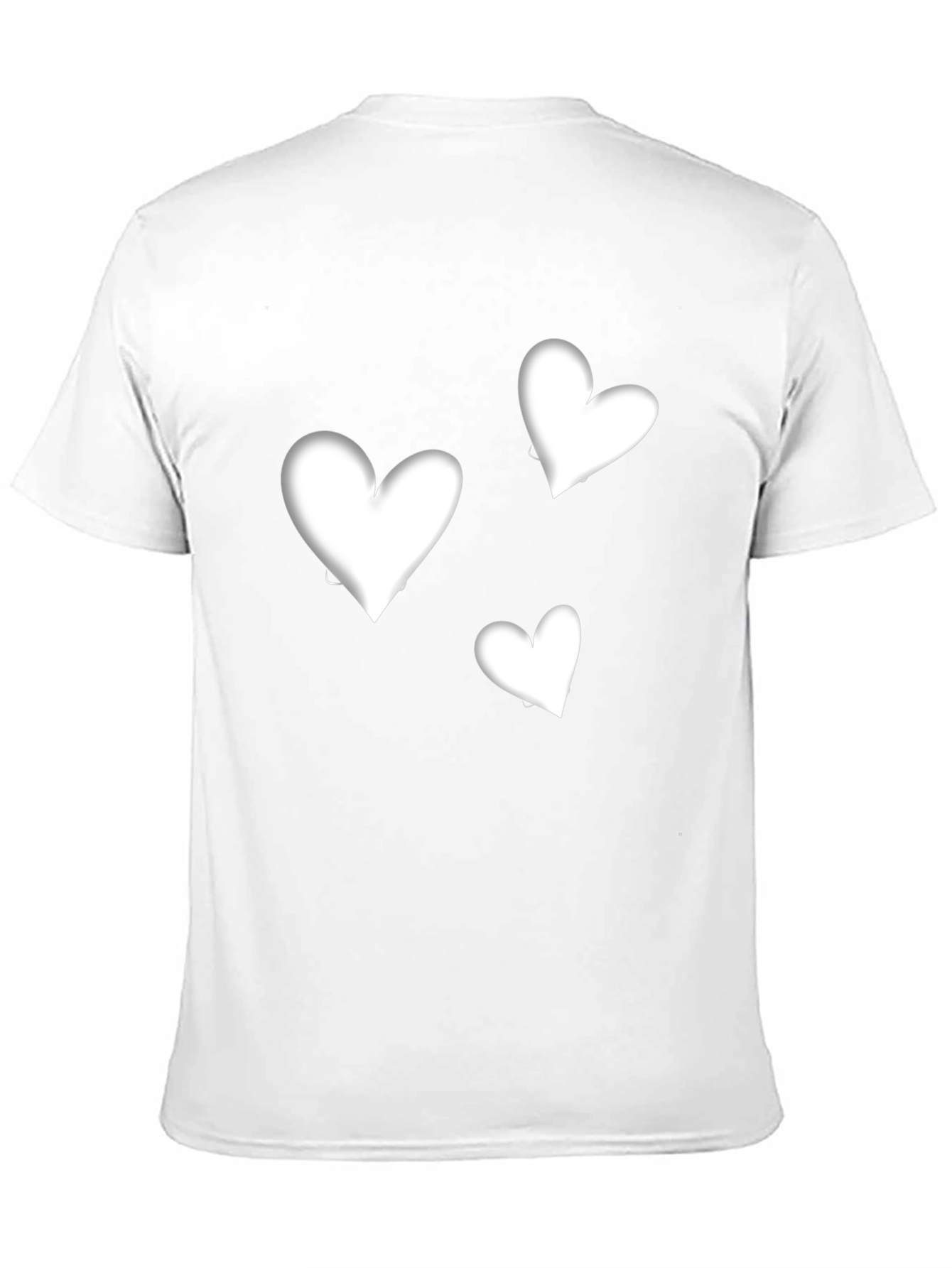 Heart Graphic Black T-Shirt - Stylish Casual Wear