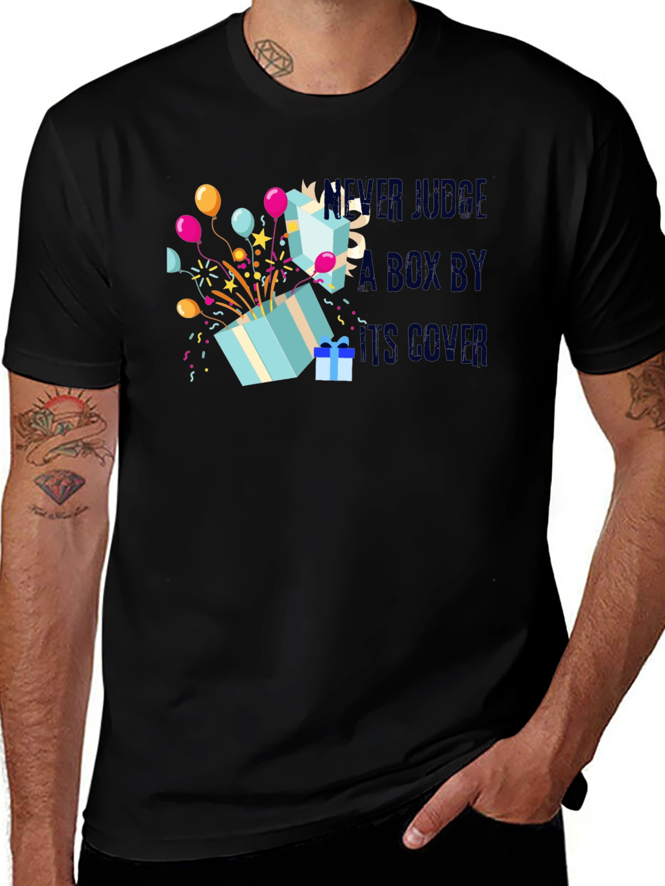 Never Judge A Box By Its Cover T-Shirt