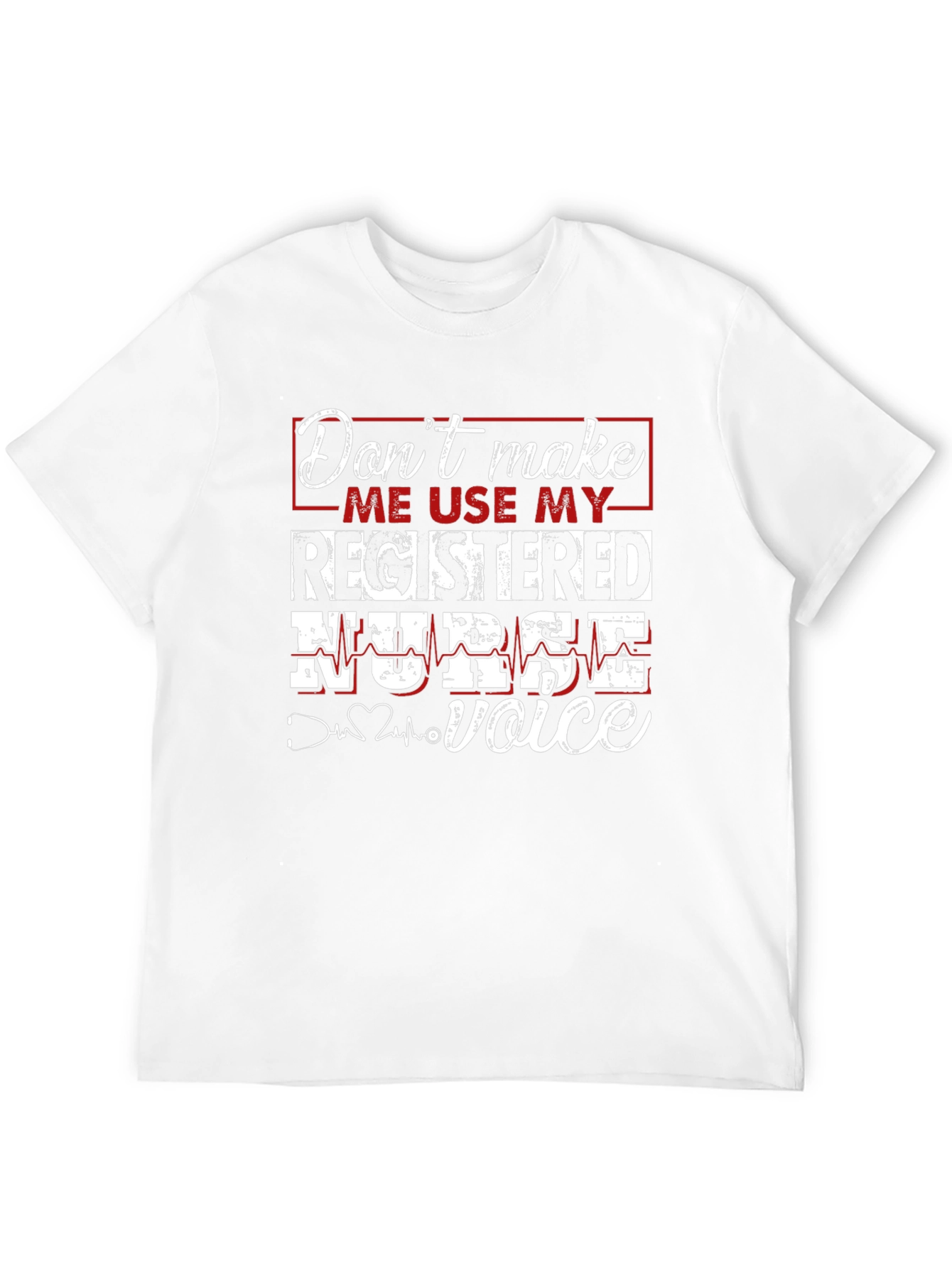 Registered Nurse Novelty Graphic T-Shirt