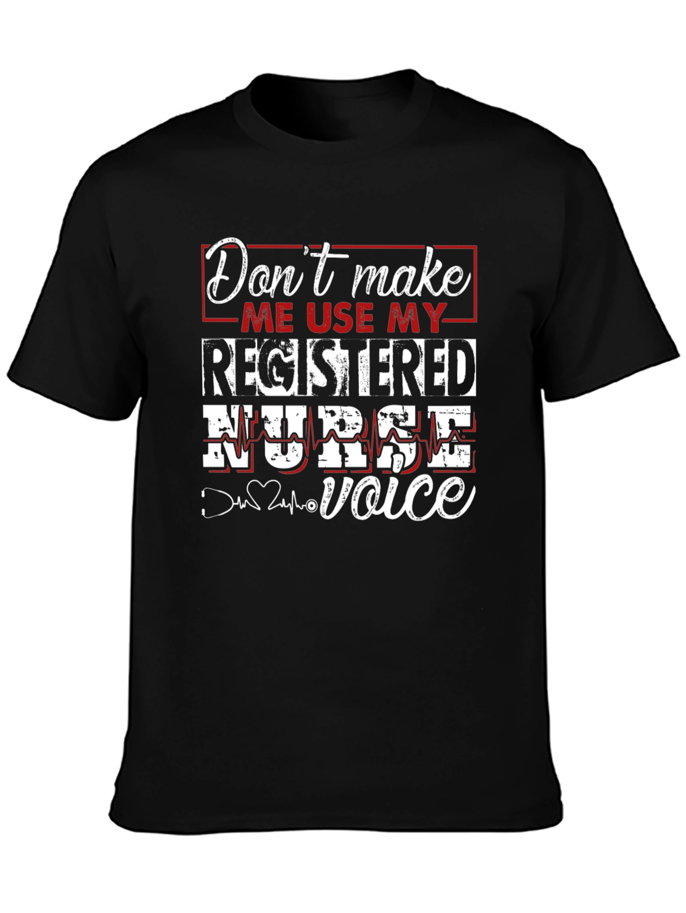 Registered Nurse Novelty Graphic T-Shirt