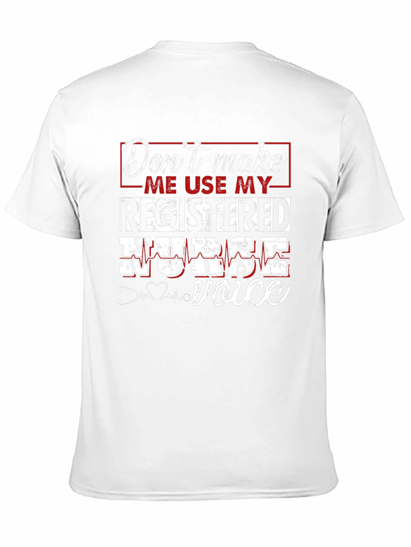 Registered Nurse Novelty Graphic T-Shirt
