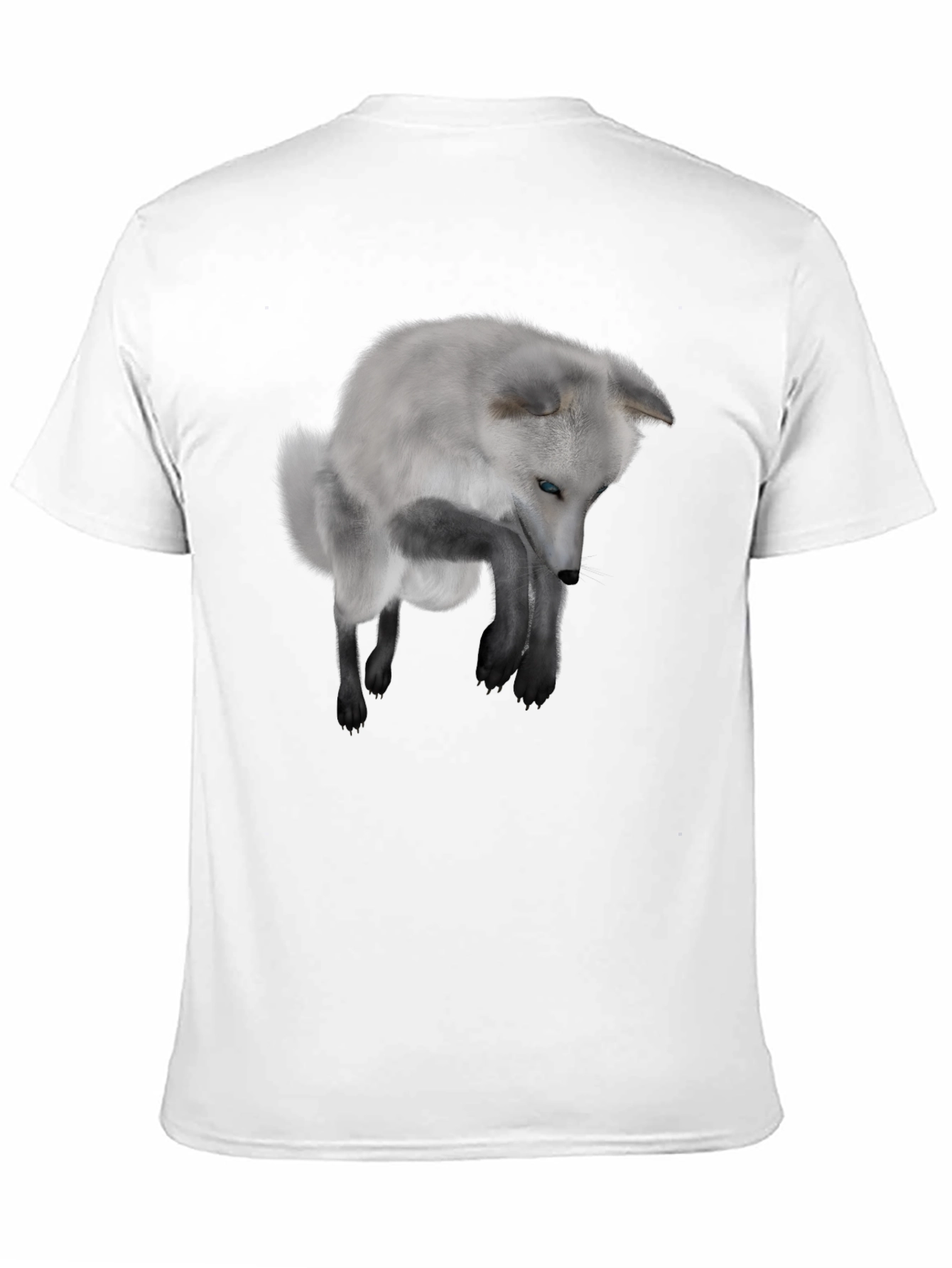 Arctic Fox Graphic Tee - Mens Black T-Shirt