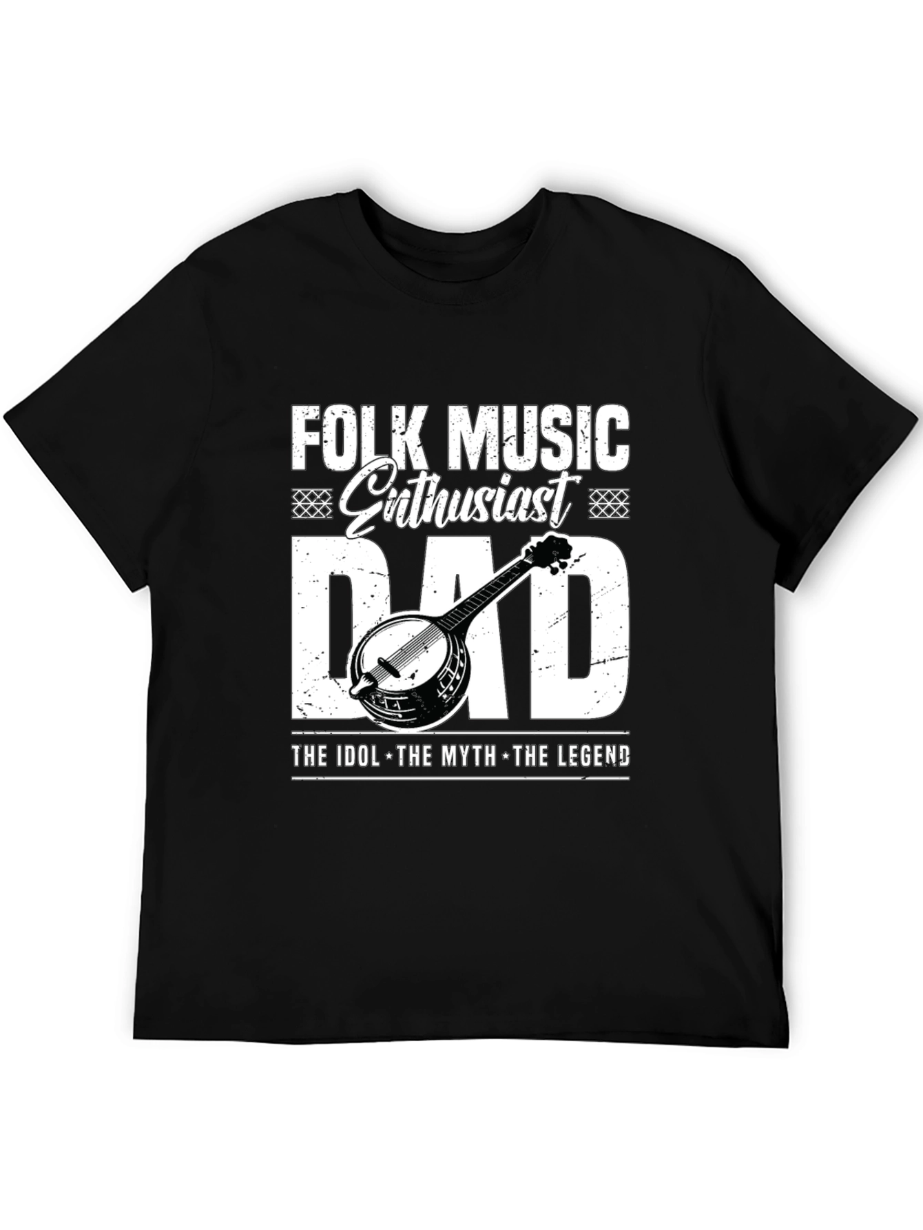 Folk Music Enthusiast Dad T-Shirt