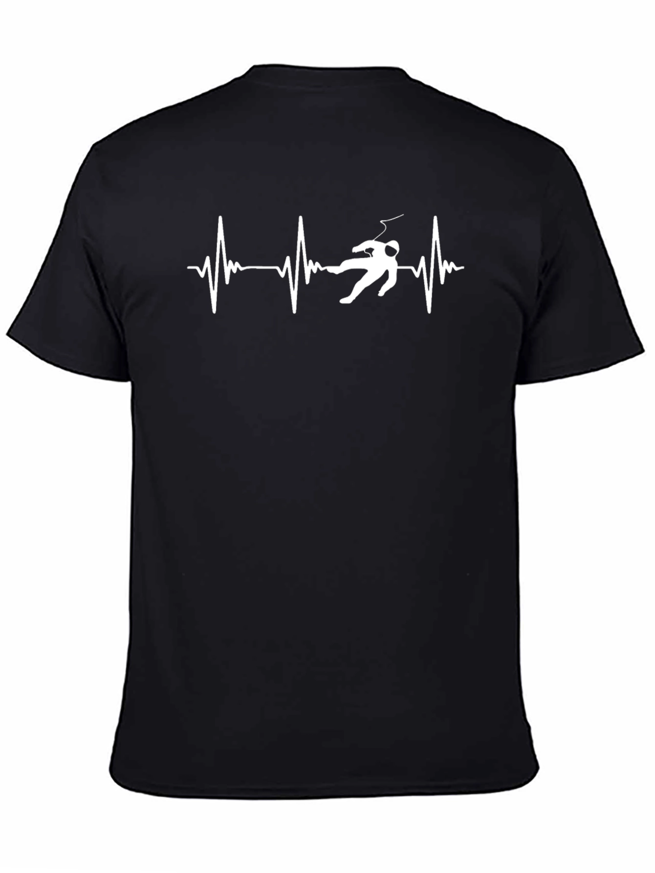 Astronaut Heartbeat T-Shirt - Space Lover Tee